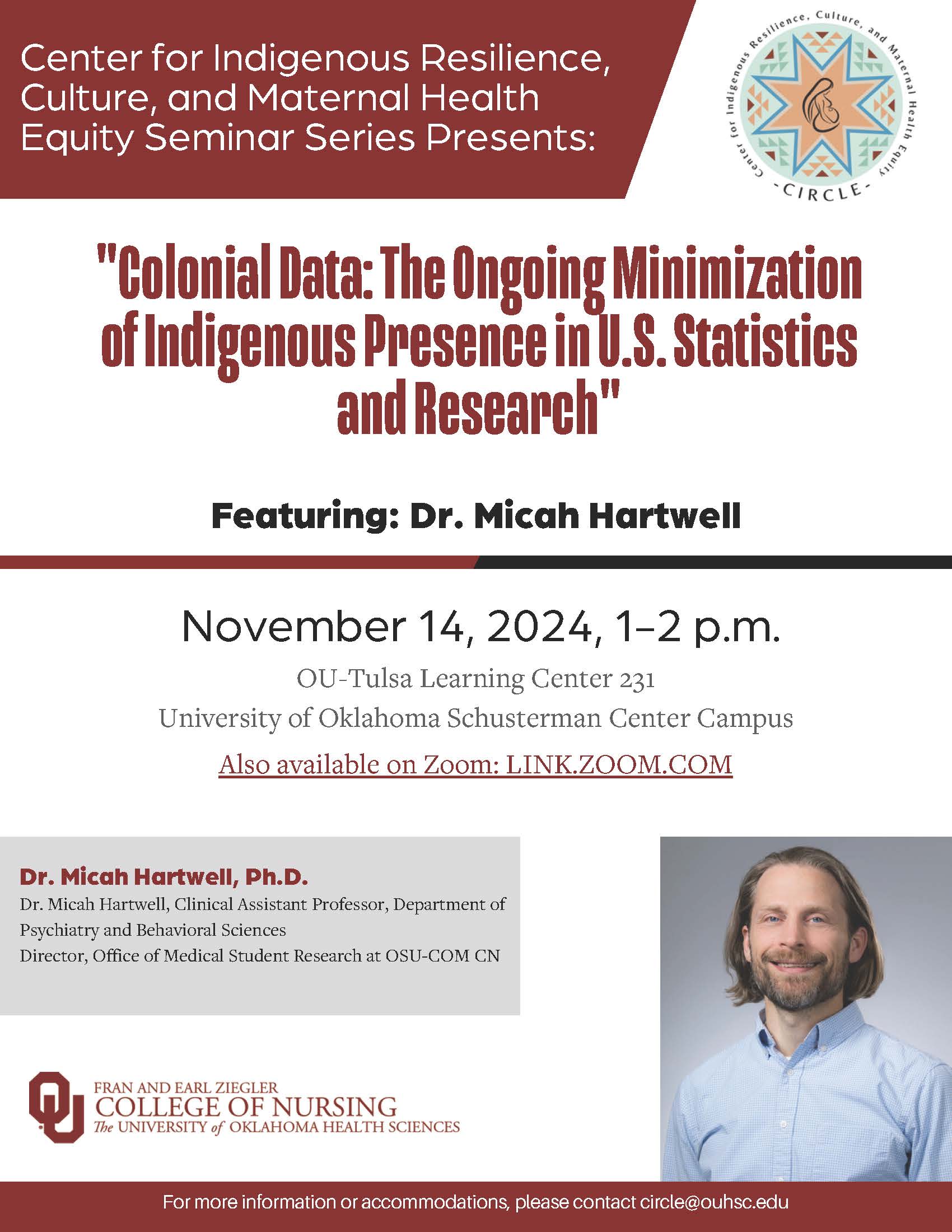 CIRCLE Series Nov 14 2024  HartwellE Flyer